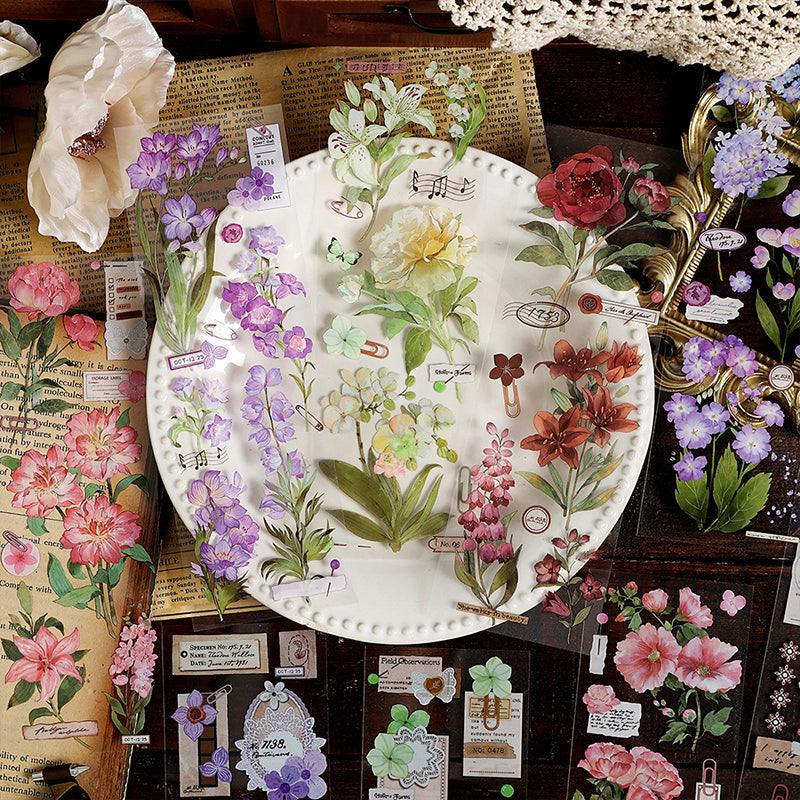 Flowering letters Sticker