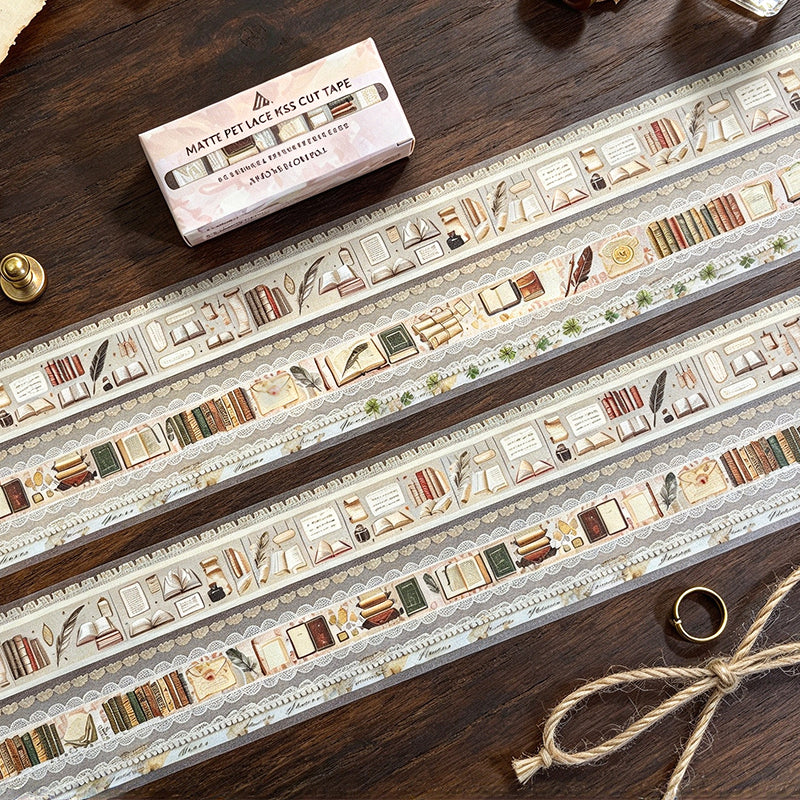 Serene Bookshelf PET Tape Set