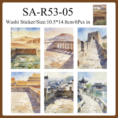 Warm Waves Rising Series Sticker