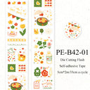 Lamb ranch Series Die Cutting Flash Self-adhesive Tape