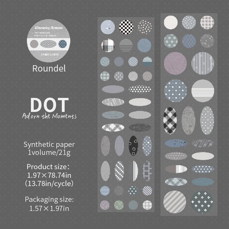 Glimmering Moments Series Die Cutting Self-adhesive Tape