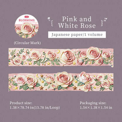 Blooming At Fingertips Washi Tape