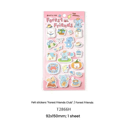 Forest Cute Friends Series Sticker