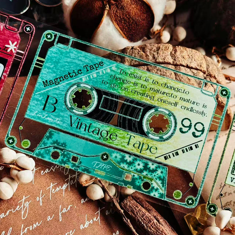 Whole Roll 6cm*5m Nostalgic Tape Series PET Tape