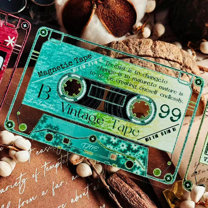 Whole Roll 6cm*5m Nostalgic Tape Series PET Tape