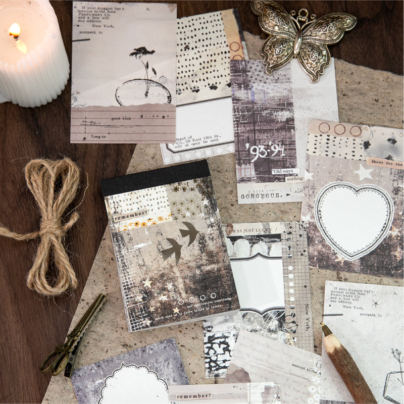 The Same Corner Series Note Paper + Tape for journaling, scrapbooking and collage