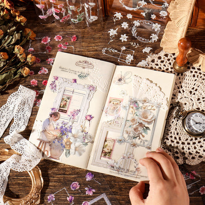 Frame View Garden Sticker