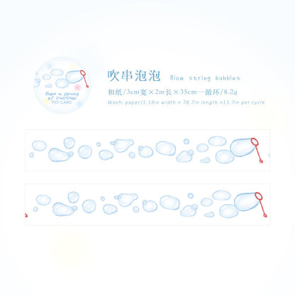 Little Fish Swim Fast Series Washi Tape