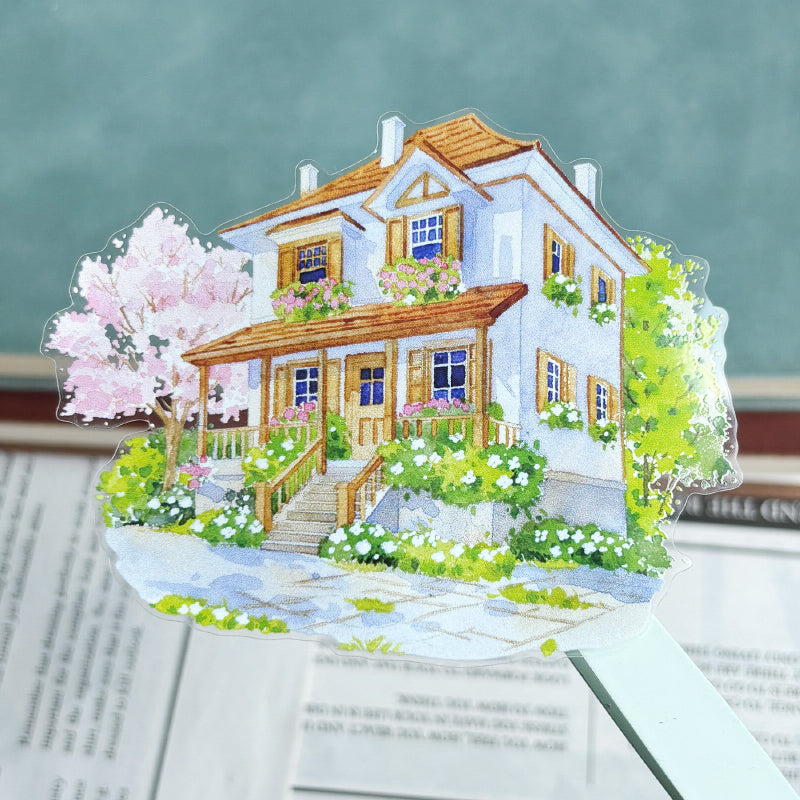 Whole Roll 7.5cm*5m Spring Secret Garden Die Cutting Washi/PET Tape featuring garden, spring, and secret designs for journaling, scrapbooking and collage