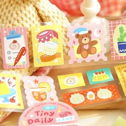 Colorful Dreamland Series Die Cutting Synthetic Paper Tape