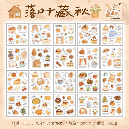 Four Seasons Signal Series PET Sticker Book
