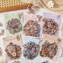 Retro Floral Sticker