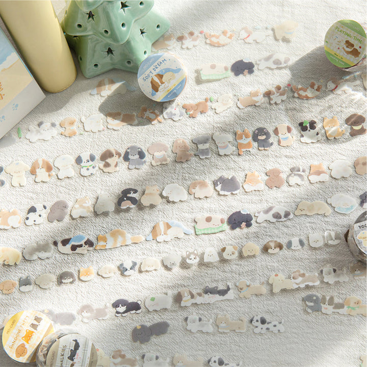 Wangwang Squad Series PET Tape for journaling, scrapbooking and collage