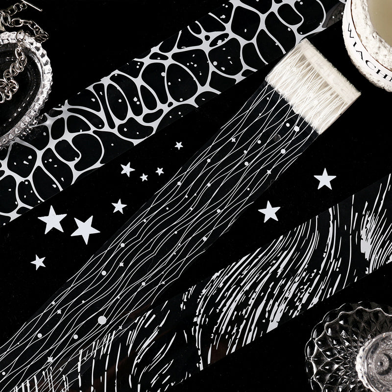 Cloud wisps Series PET Tape featuring cloud designs for journaling, scrapbooking and collage