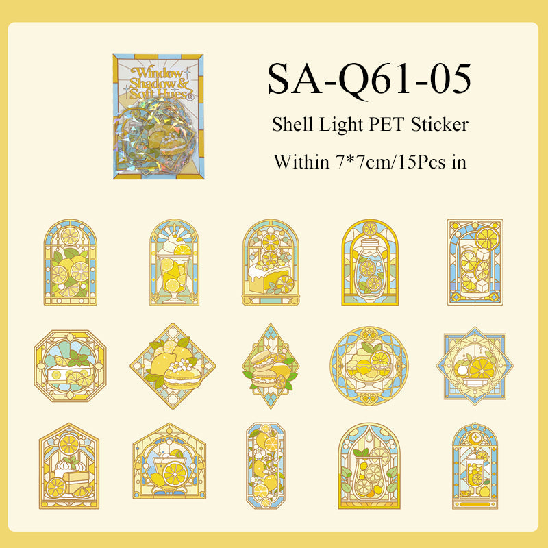 Window Shadow Palette Series Sticker