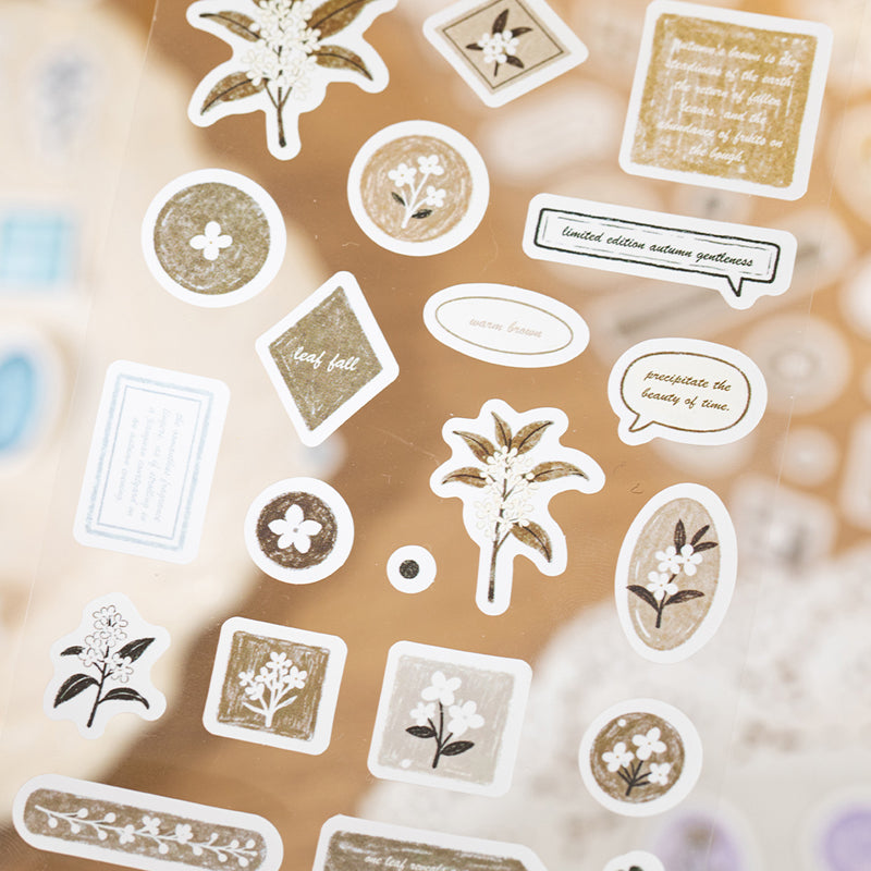 Morning Salt Leaf Language Sticker