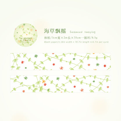Little Fish Swim Fast Series Washi Tape
