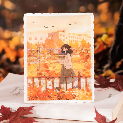 Maple Leaves Series PET Tape for journaling, scrapbooking and collage