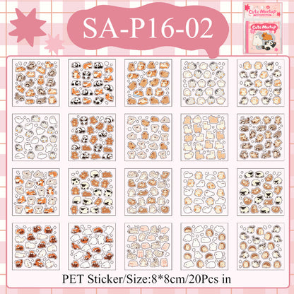 Furry Files Series Sticker Book