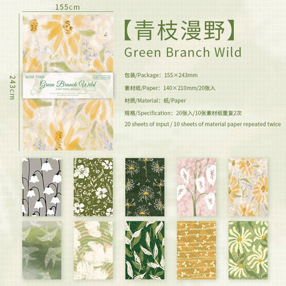 Patterned Journal Material Paper