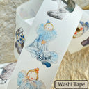 4cm*333cm Cute doll Die Cutting Washi/PET/Fog PET Tape
