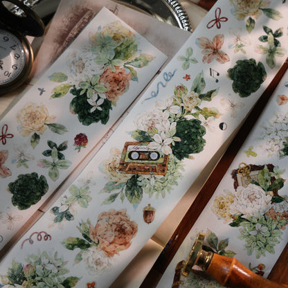 Flower Box Die-Cutting Washi Tape - Sample 100cm