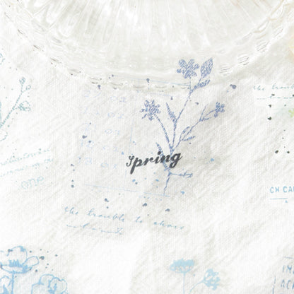 Retro Flower Design Sticker