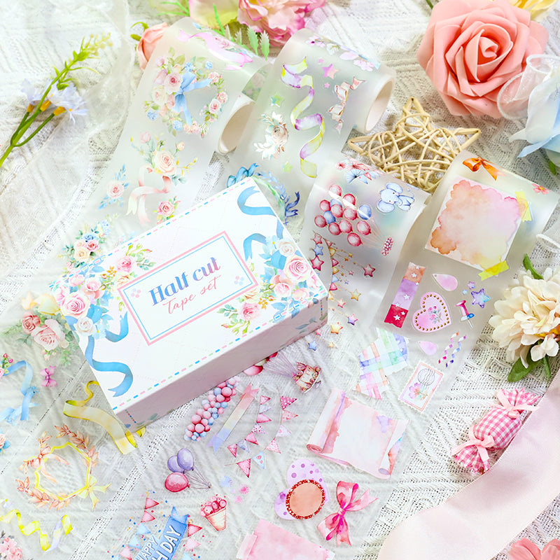 Jianya Yunli Tape Set for journaling, scrapbooking and collage