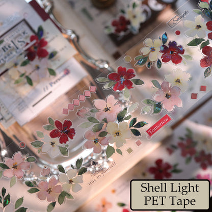 Monet Garden Die-Cutting Washi Tape - Sample 150cm