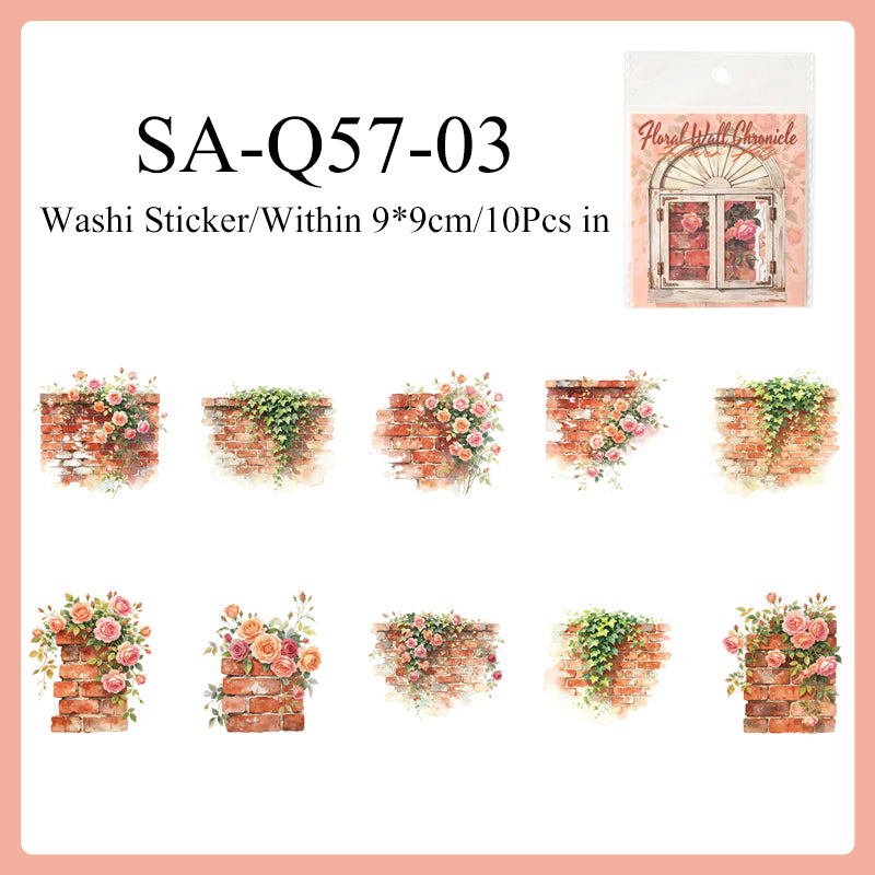 Flower Wall Prologue Series Sticker