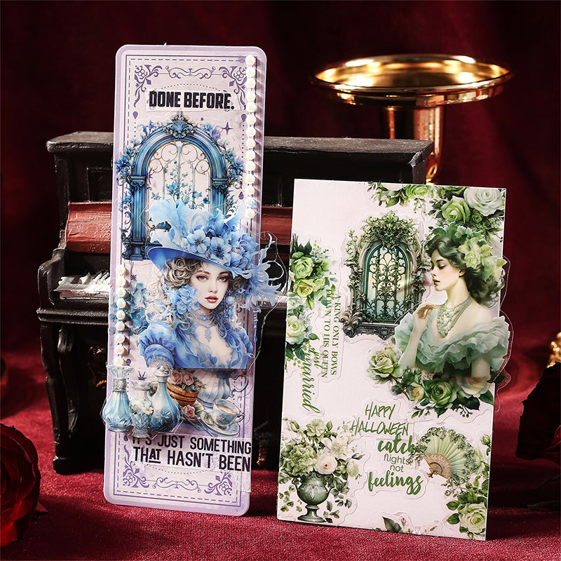 Baroque Garden Girl Sticker Book
