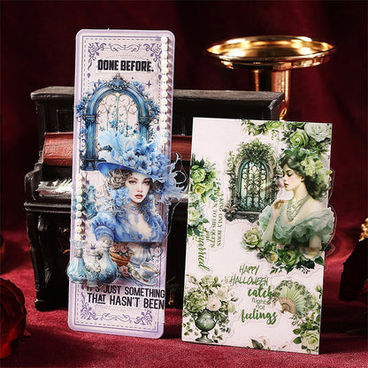 Baroque Garden Girl Sticker Book