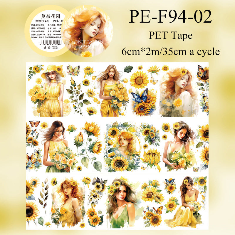 Monet Garden Series PET Tape