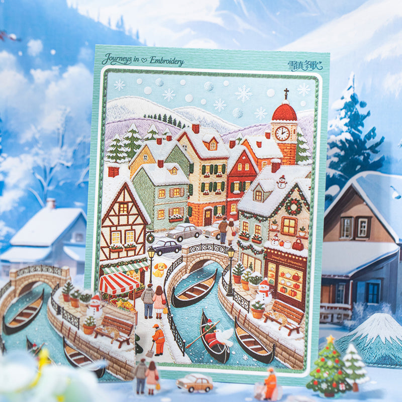 Local Attractions 3D Sticker Book featuring book designs for journaling, scrapbooking and collage