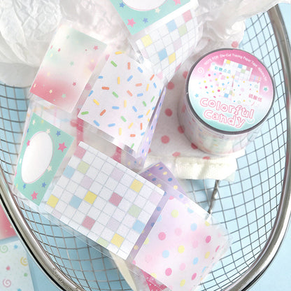 Wave Dots Series Die Cutting Tracing Paper Tape