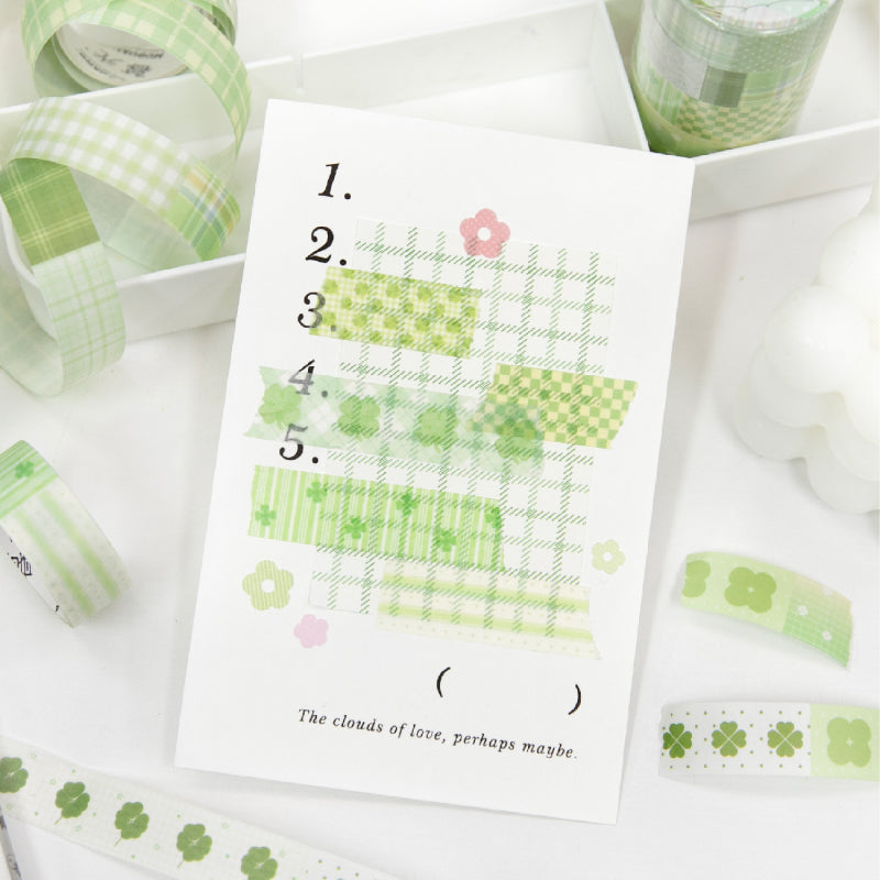 Fabric Fragment Series Washi Tape Set for journaling, scrapbooking and collage