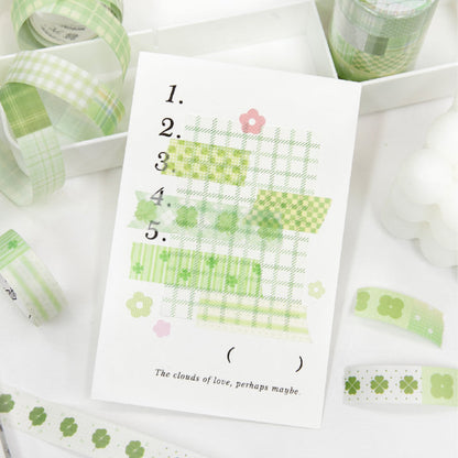 Fabric Fragment Series Washi Tape Set for journaling, scrapbooking and collage