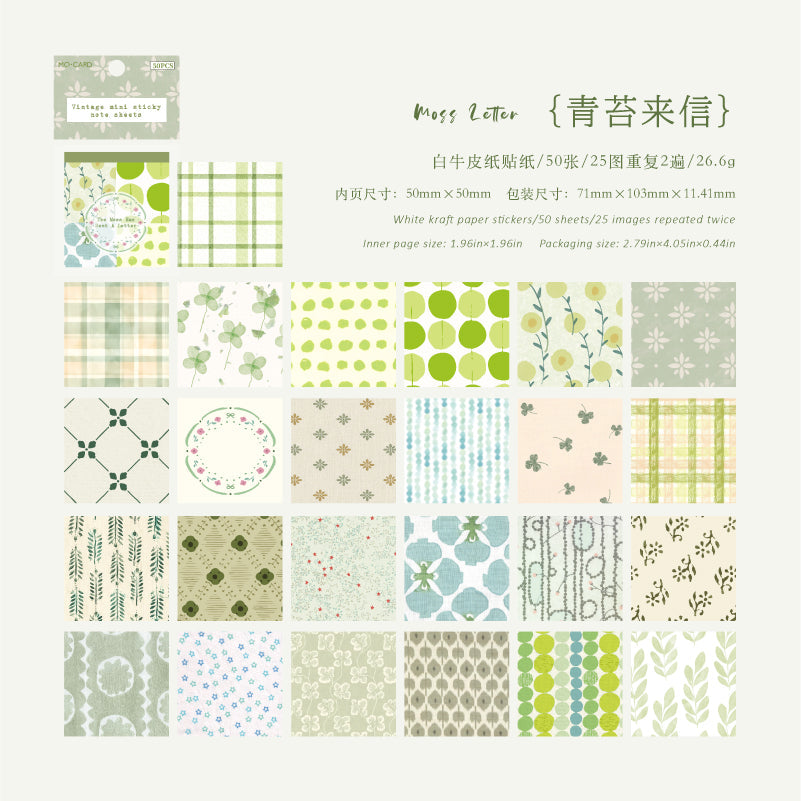 Old Color Collection Series Sticker Book