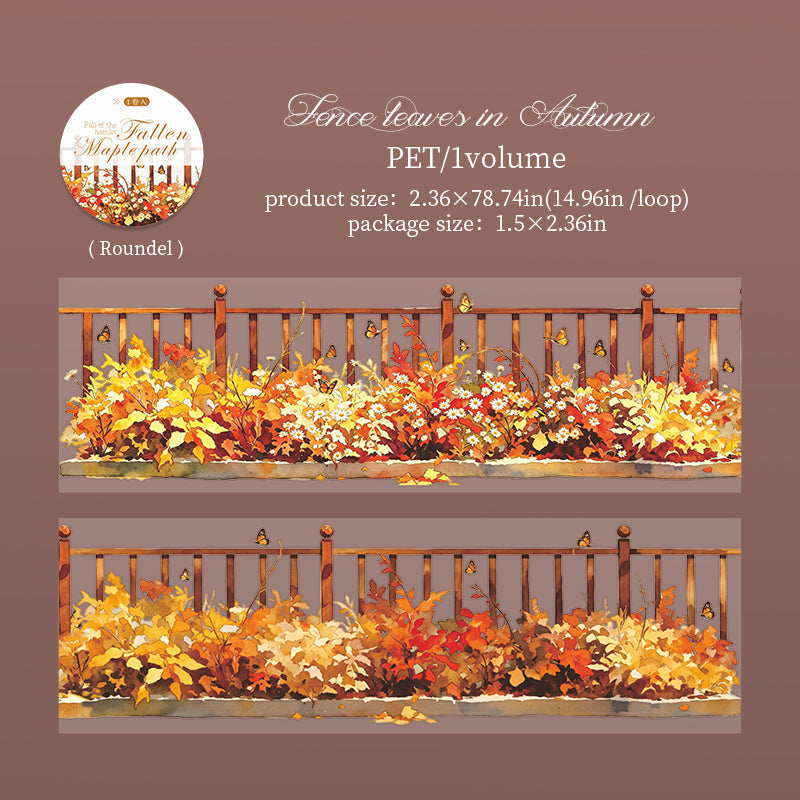 Maple Leaves Series PET Tape