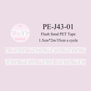 Pixel Garden Series Flash Sand PET Tape