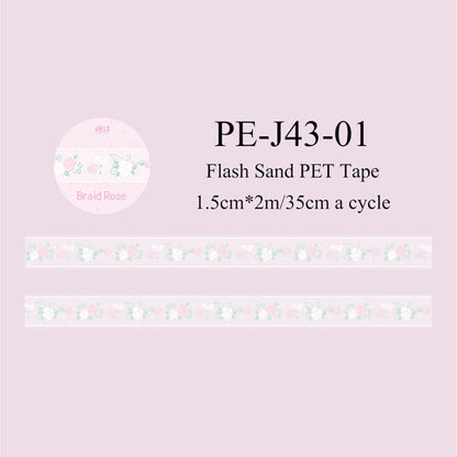 Pixel Garden Series Flash Sand PET Tape
