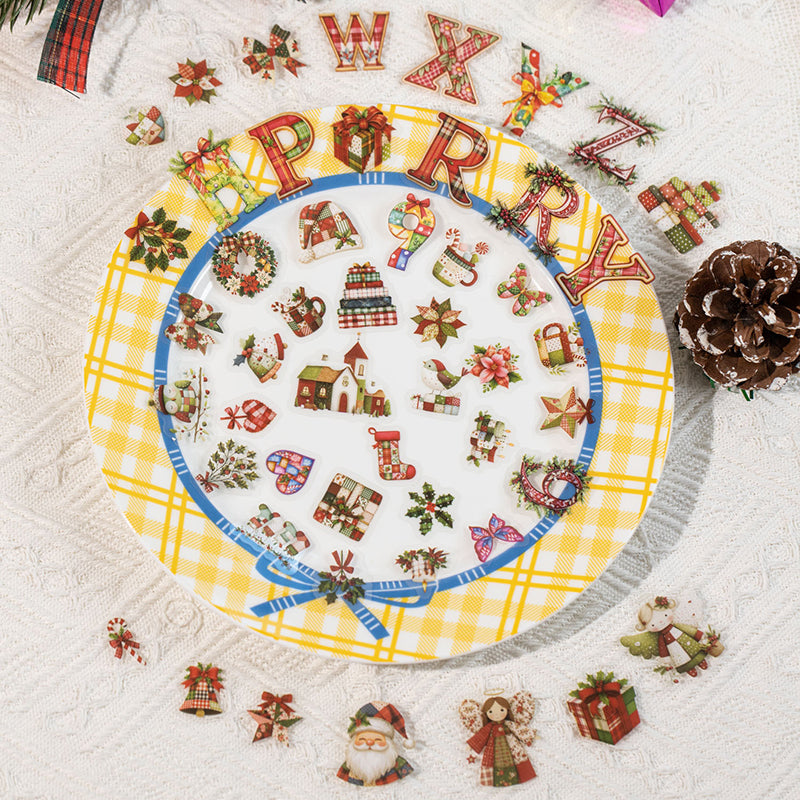 Christmas Wish Granting Series Sticker for journaling, scrapbooking and collage