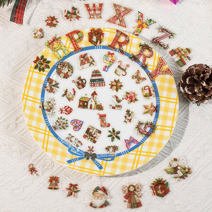 Christmas Wish Granting Series Sticker for journaling, scrapbooking and collage