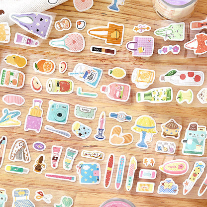 Many Small Items Series Die Cutting Washi Tape