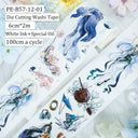 Moon shines bright Die Cutting Washi/Shell Silver PET Tape