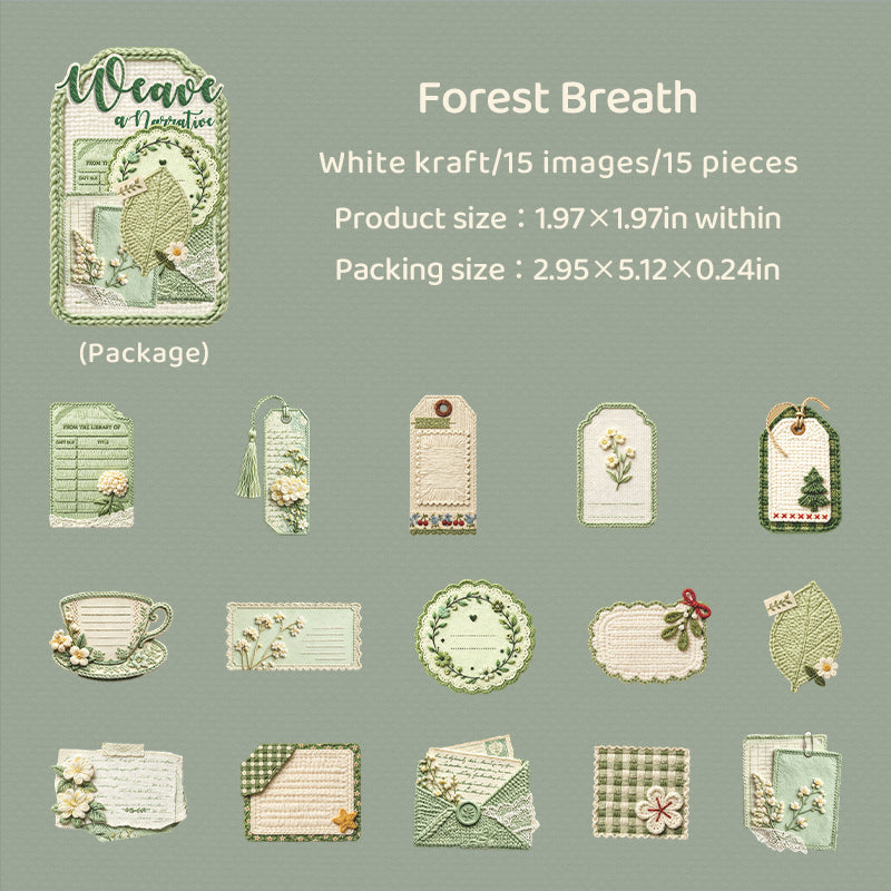 Weaving Narrative Series Sticker