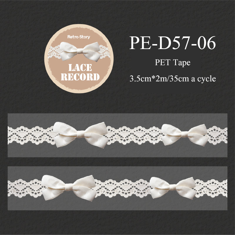 Lace Record Series PET Tape