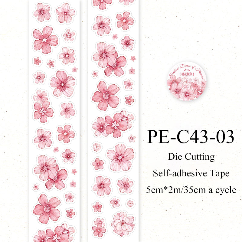 Gleaming Dream Series Die Cutting Self-adhesive Tape