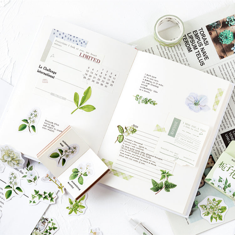 Gardenia in Blossom Sticker