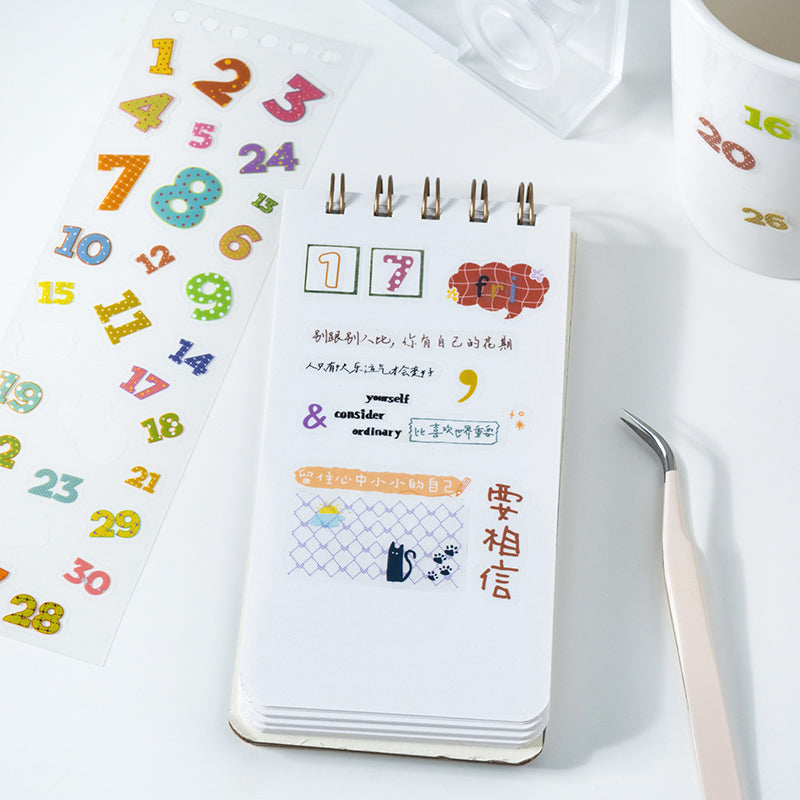 Basic Accent Series Sticker Book featuring book designs for journaling, scrapbooking and collage